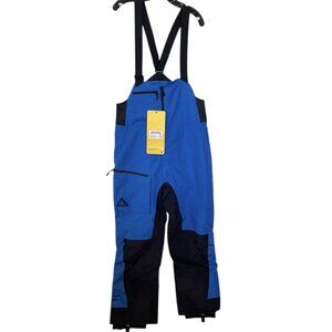 Ski-Doo Snowmobile Snow Bibs Pants Men's Size Medium Kona Highpants Indigo Blue